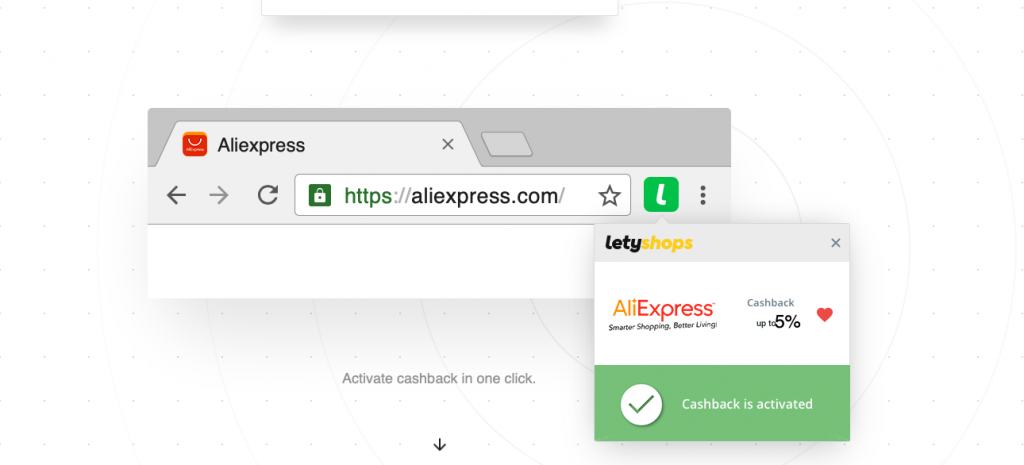 Browser extension from LetyShops