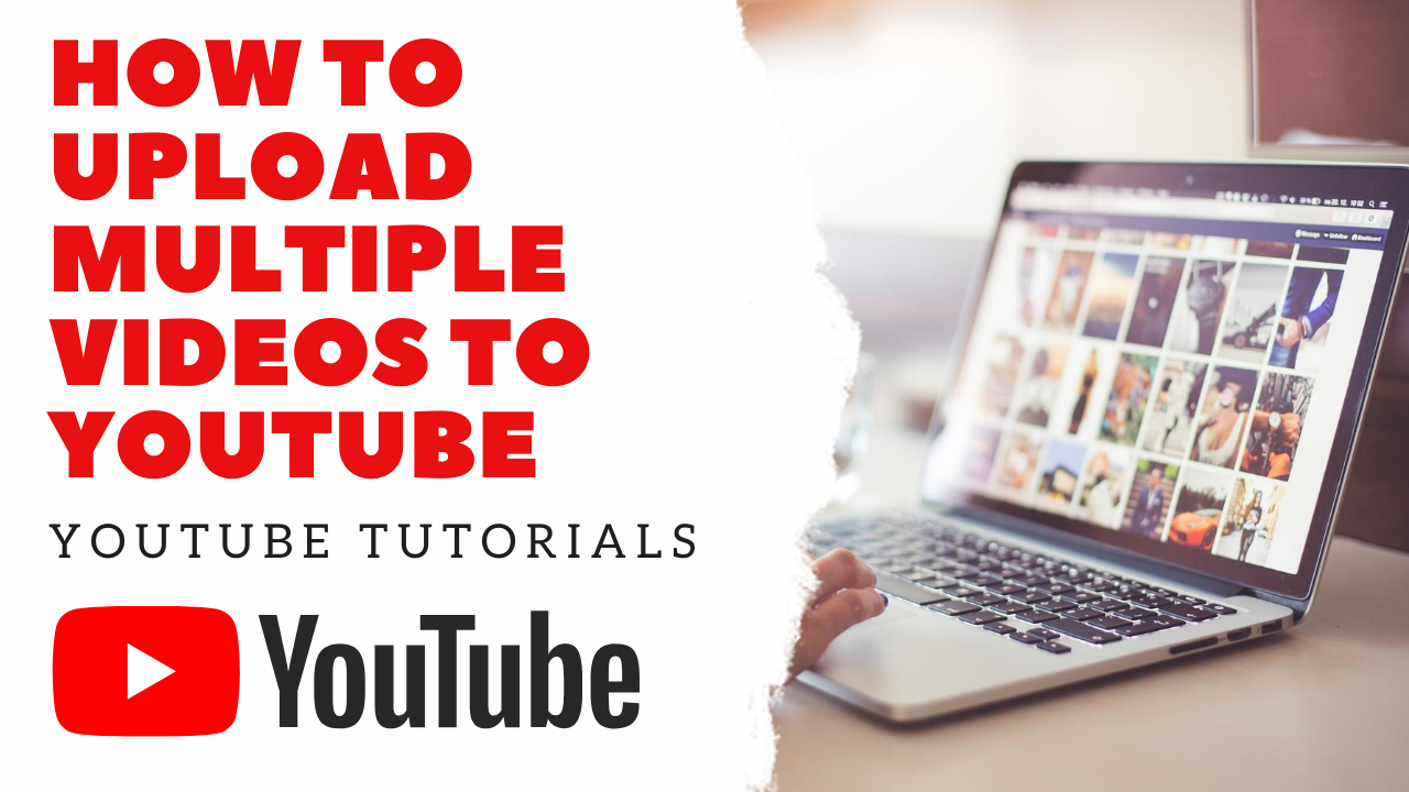 How to Upload MULTIPLE Videos to YouTube | Youtube Tutorials