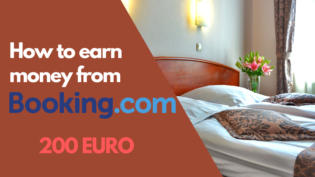 How to earn money from booking.com (200 EURO) | Earn Money Online
