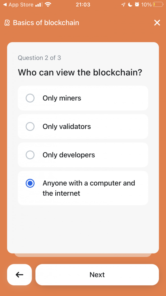Who can view the blockchain?