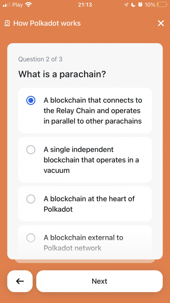 What is parachain? 