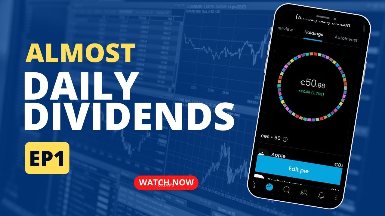 Challenge (Almost) Daily Dividends on platform Trading 212 | EP 1