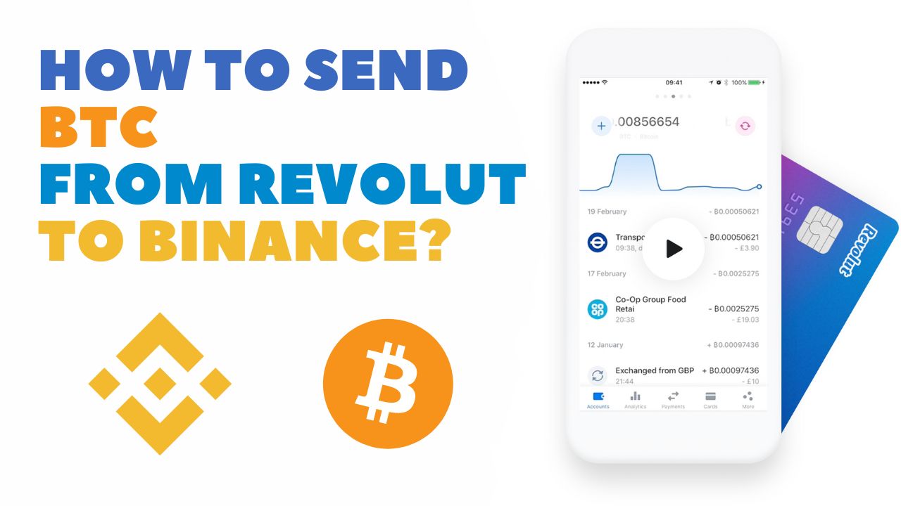 A Step-by-Step Guide on Sending BTC from Revolut to an External Crypto Wallet (Binance)
